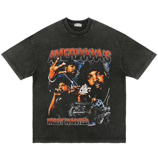 Ice Cube Amerikka's Most Wanted Graphic Tee