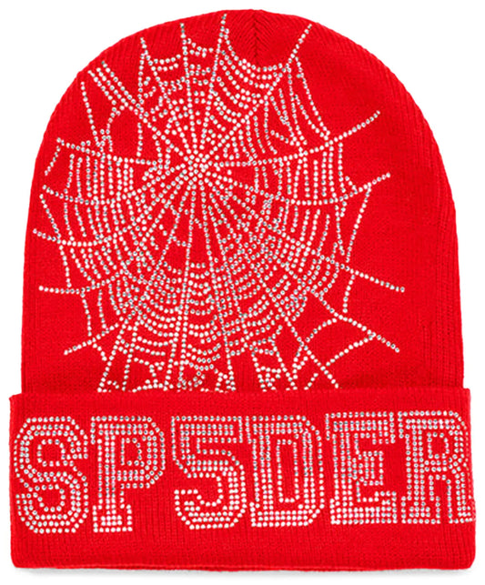 Sp5der Web Beanie 'Red'