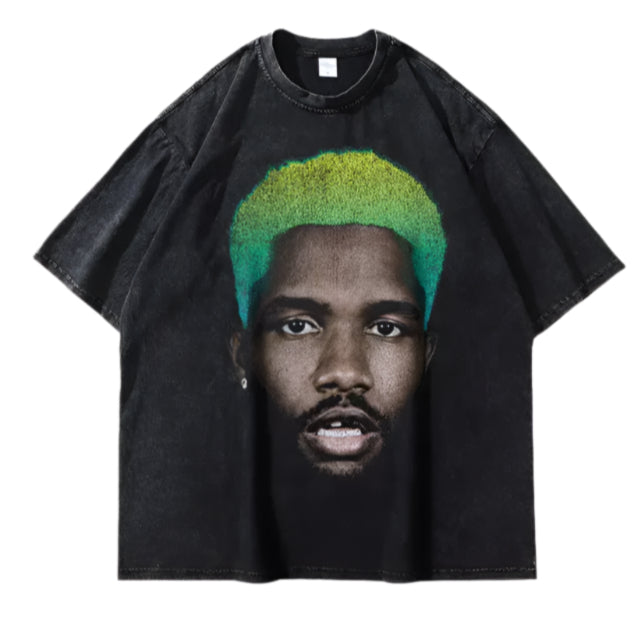 Frank Ocean Big Face Graphic Print Tee