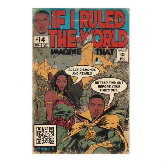 Nas "If I Ruled the World" Poster