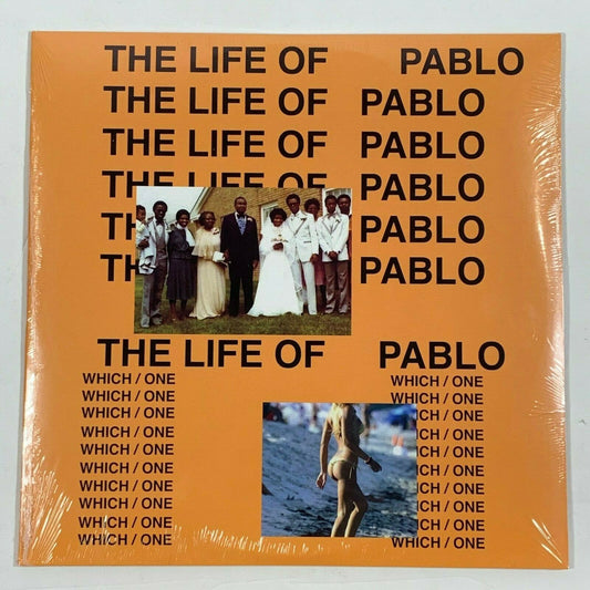 Kanye West The Life Of Pablo 2LP Vinyl Limited Black 12" Record