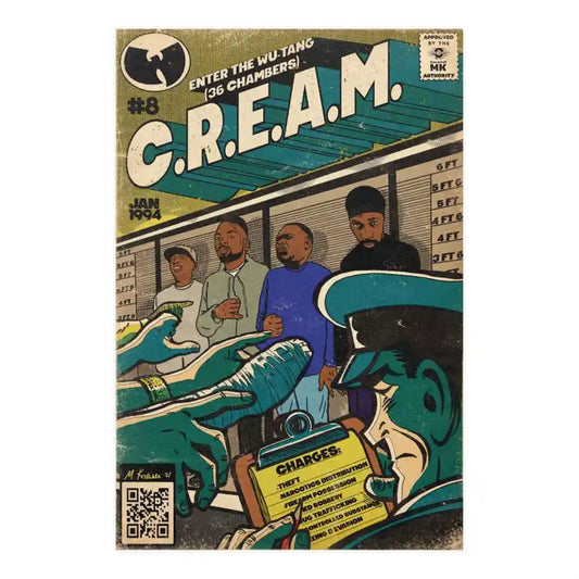 Wu Tang Clain "C.R.E.A.M." Poster