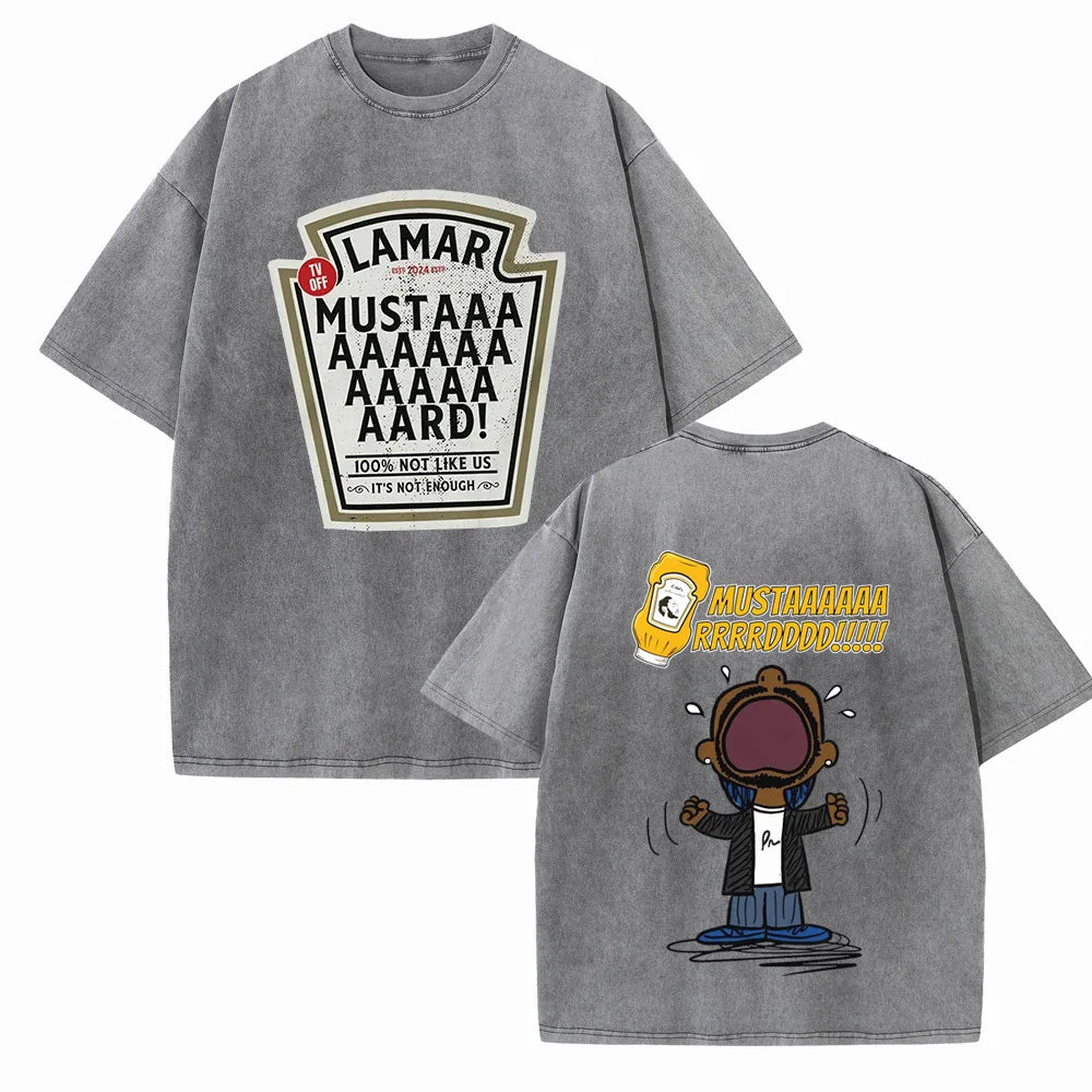 Kendrick Lamar "Mustard" TV Off GNX Tee