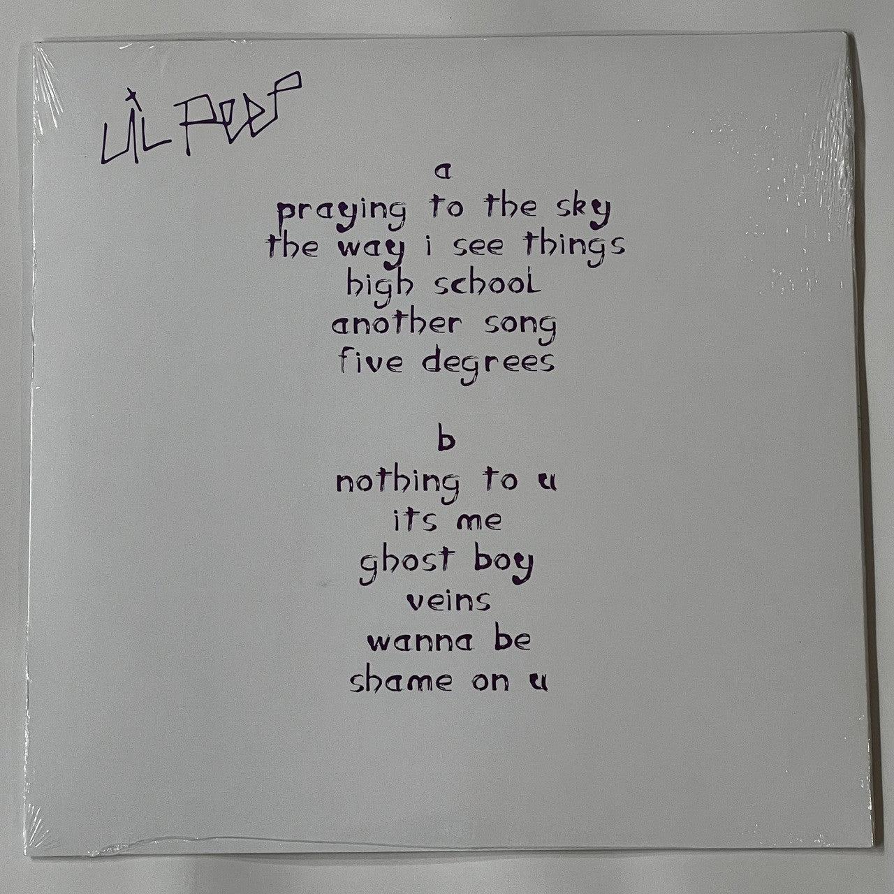 Lil Peep LiL PEEP; PART ONE 1LP Vinyl Limited Black 12" Record