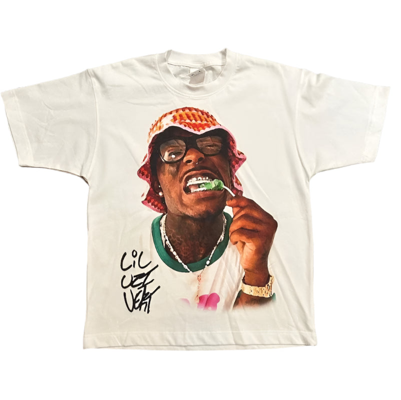 Lil Uzi Vert Hip Hop Graphic T-Shirt Streetwear