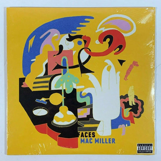 Mac Miller Faces 2LP Vinyl Limited Black 12" Record