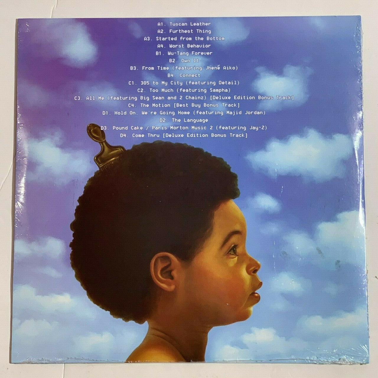 Drake Nothing Was The Same 2LP Vinyl Limited Blue 12" Record