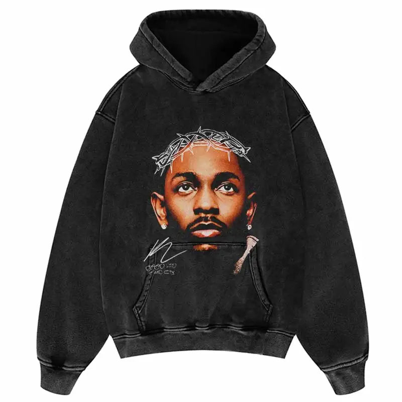 Kendrick Lamar Crown Hoodie