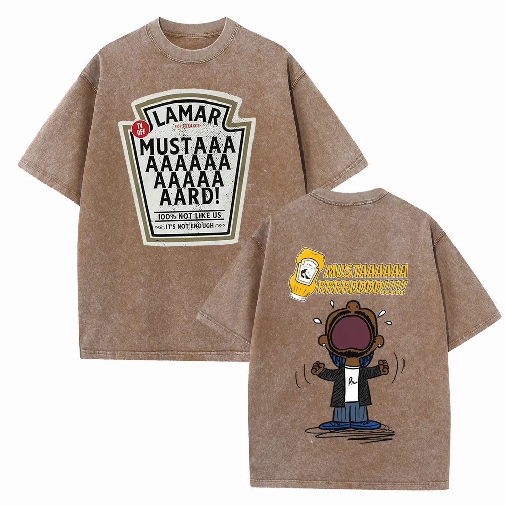 Kendrick Lamar "Mustard" TV Off GNX Tee