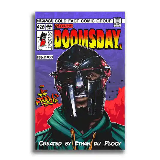 MF Doom "Doomsday" Manga Poster