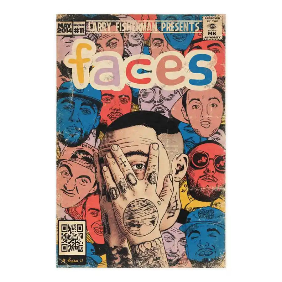 Mac Miller "Faces" Poster