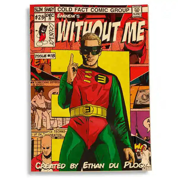 Eminem "Without Me" Manga Poster