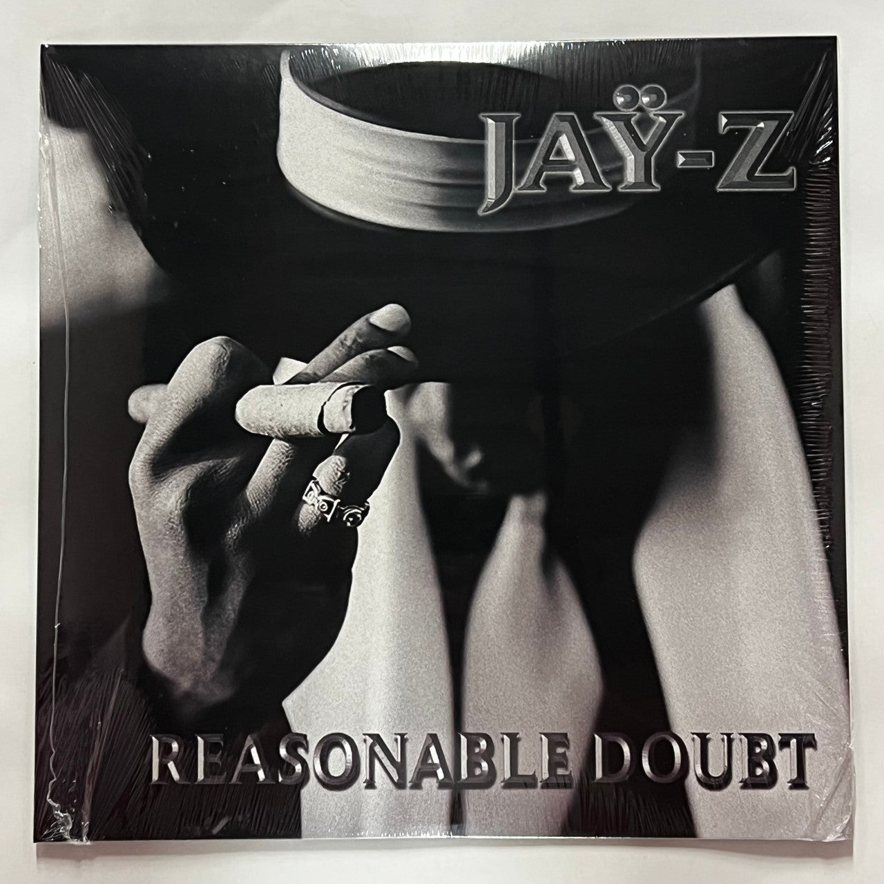 Jay Z Reasonable Doubt 2LP Vinyl Limited Black 12" Record