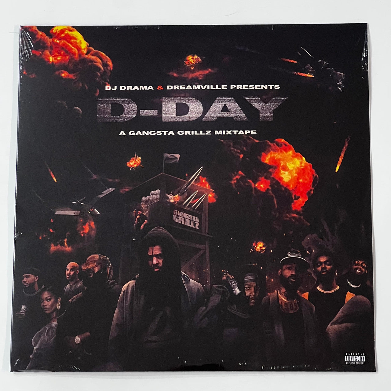 J. Cole Presents: Dreamville D-Day A Gangsta Grillz Mixtape 1LP Vinyl Black 12" Record