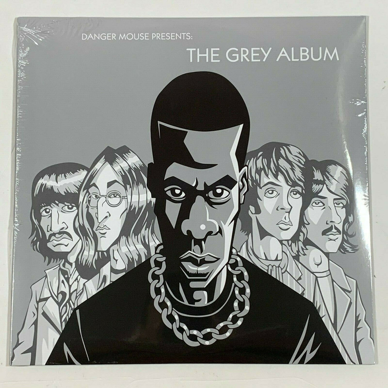 Danger Mouse Presents Jay Z The Grey Album 2LP Vinyl Limited Black 12" Record