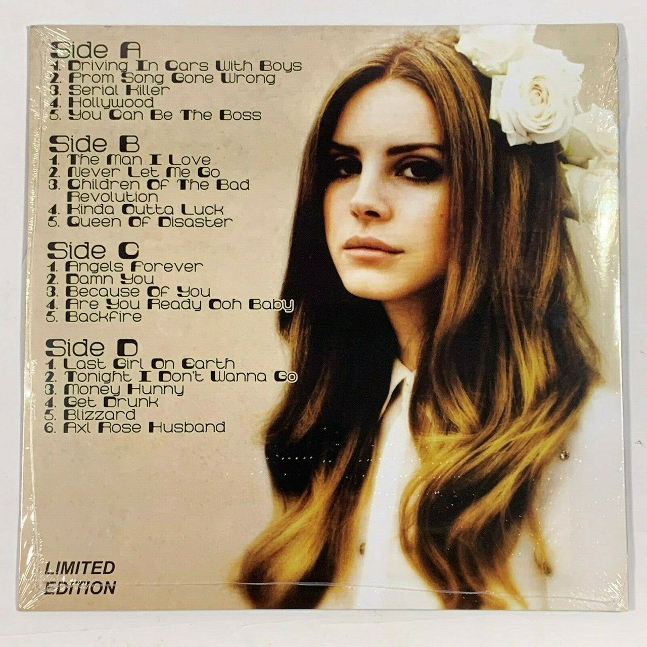 Lana Del Rey Unreleased 2LP Vinyl Limited Black 12" Record